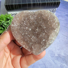 Load image into Gallery viewer, Amethyst Heart "A"