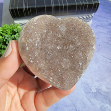 Load image into Gallery viewer, Amethyst Heart "A"