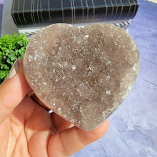 Load image into Gallery viewer, Amethyst Heart "A"