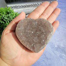 Load image into Gallery viewer, Amethyst Heart "A"