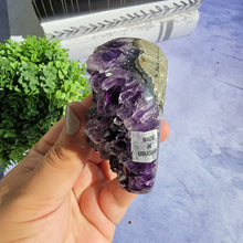 Load image into Gallery viewer, Amethyst Heart "K"