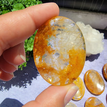 Load image into Gallery viewer, Golden Healer Worry Stones