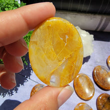 Load image into Gallery viewer, Golden Healer Worry Stones