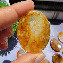 Load image into Gallery viewer, Golden Healer Worry Stones