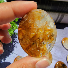 Load image into Gallery viewer, Golden Healer Worry Stones