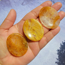 Load image into Gallery viewer, Golden Healer Worry Stones
