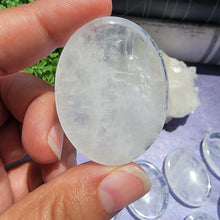 Load image into Gallery viewer, Clear Quartz Worry Stones