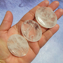 Load image into Gallery viewer, Clear Quartz Worry Stones