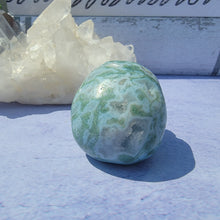 Load image into Gallery viewer, Moss Agate Skull "D"