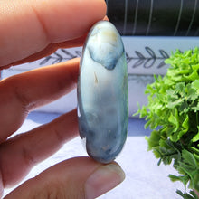 Load image into Gallery viewer, 8th Vein Ocean Jasper Palm Stone "Y"