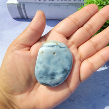 Load image into Gallery viewer, 8th Vein Ocean Jasper Palm Stone "Y"