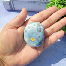 Load image into Gallery viewer, 8th Vein Ocean Jasper Palm Stone "Y"