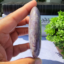 Load image into Gallery viewer, Lepidolite Palm Stone "D"