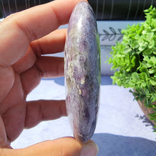 Load image into Gallery viewer, Lepidolite Palm Stone "D"