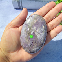 Load image into Gallery viewer, Lepidolite Palm Stone "D"