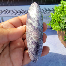 Load image into Gallery viewer, Lepidolite Palm Stone "I"