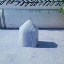 Load image into Gallery viewer, Blue Lace Agate Tower "A"