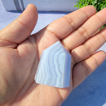 Load image into Gallery viewer, Blue Lace Agate Tower "A"