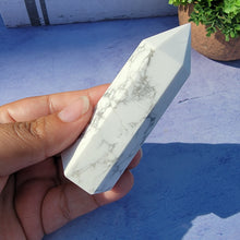 Load image into Gallery viewer, Howlite Tower "H"