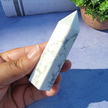 Load image into Gallery viewer, Howlite Tower "H"