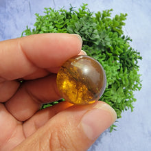 Load image into Gallery viewer, Amber Mini Sphere "K"
