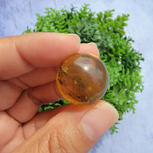 Load image into Gallery viewer, Amber Mini Sphere "K"