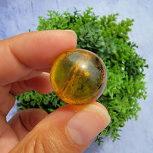 Load image into Gallery viewer, Amber Mini Sphere "K"