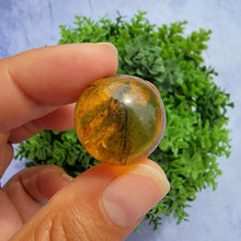 Load image into Gallery viewer, Amber Mini Sphere "K"