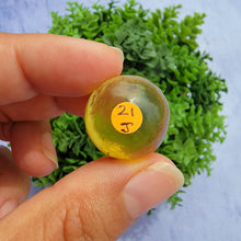 Load image into Gallery viewer, Amber Mini Sphere "J"