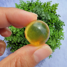 Load image into Gallery viewer, Amber Mini Sphere "J"