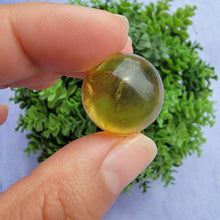 Load image into Gallery viewer, Amber Mini Sphere "J"