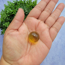 Load image into Gallery viewer, Amber Mini Sphere "J"