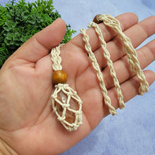 Load image into Gallery viewer, Cream Macramé Necklaces