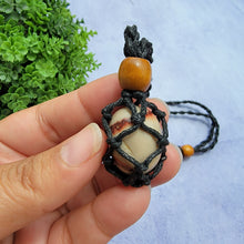 Load image into Gallery viewer, Black Macramé Necklaces
