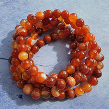 Load image into Gallery viewer, Banded Carnelian Bracelet