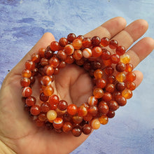 Load image into Gallery viewer, Banded Carnelian Bracelet