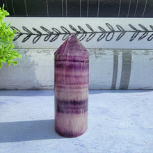Load image into Gallery viewer, Purple Fluorite Tower "C"