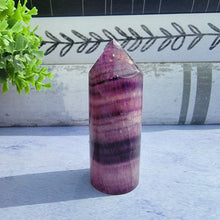 Load image into Gallery viewer, Purple Fluorite Tower "C"