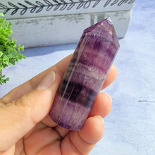 Load image into Gallery viewer, Purple Fluorite Tower "C"