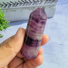Load image into Gallery viewer, Purple Fluorite Tower "C"