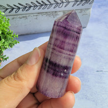 Load image into Gallery viewer, Purple Fluorite Tower "C"