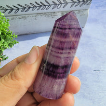 Load image into Gallery viewer, Purple Fluorite Tower "C"