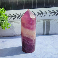 Load image into Gallery viewer, Purple Fluorite Tower "G"