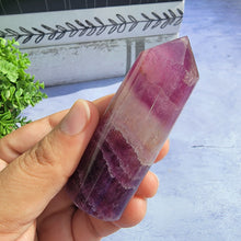 Load image into Gallery viewer, Purple Fluorite Tower "G"