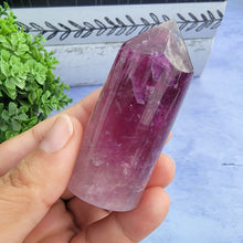 Load image into Gallery viewer, Purple Fluorite Tower "Q"