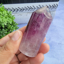 Load image into Gallery viewer, Purple Fluorite Tower "Q"