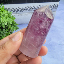 Load image into Gallery viewer, Purple Fluorite Tower "Q"