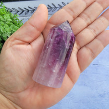 Load image into Gallery viewer, Purple Fluorite Tower "Q"