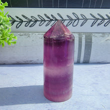 Load image into Gallery viewer, Purple Fluorite Tower "N"