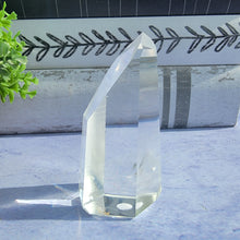 Load image into Gallery viewer, Semi Polished Lemurian Tower w/ Phantoms "H"